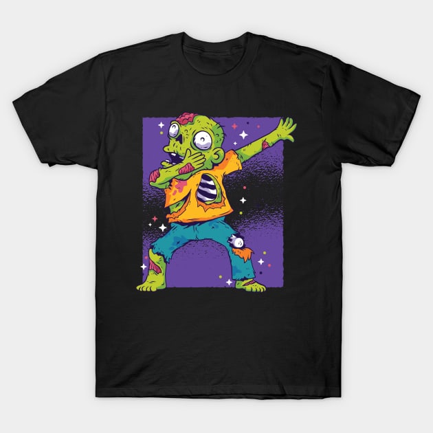 Zombie Dabbing T-Shirt by madeinchorley